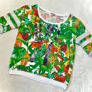 Juicy Couture Tropical Mesh Y2K Top - Small